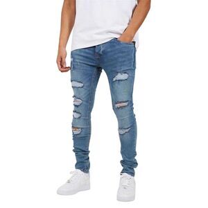Brave Soul Mens Denim Skinny Jeans / Blue